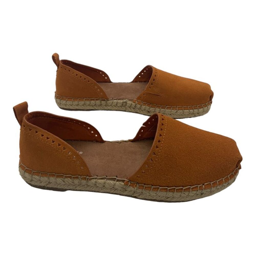 Toms Katalina Espadrille Saffron Suede Shoes US Women's 5.5 - Picture 3 of 10